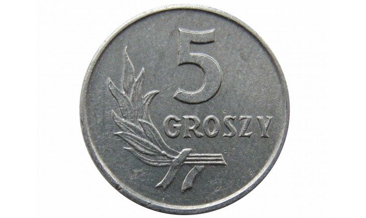 Польша 5 грошей 1962 г.