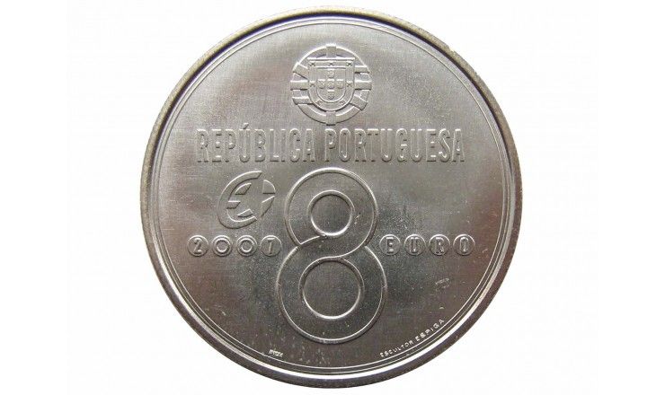 Португалия 8 евро 2007 г. (Летательный аппарат)