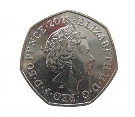 Великобритания 50 пенсов 2018 г. (Портной из Глостера)