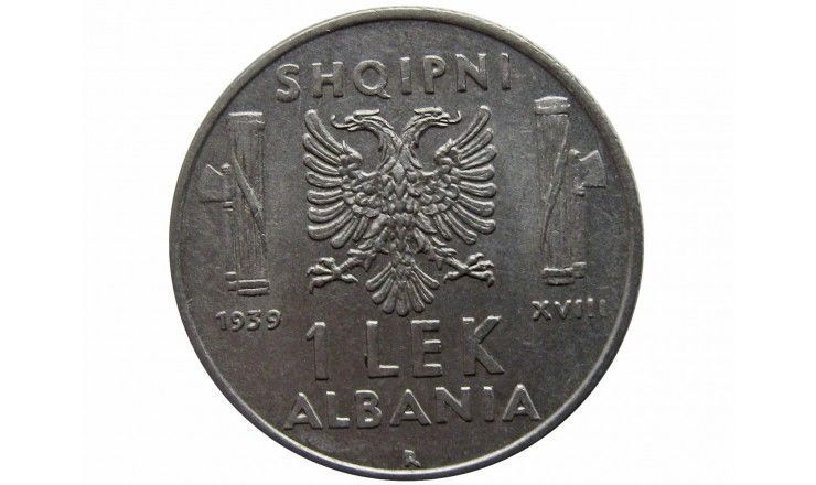 Албания 1 лек 1939 г. (магнитная)