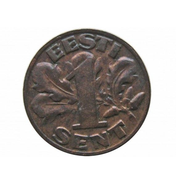 Эстония 1 сенти 1929 г.