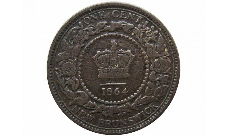 Канада (New Brunswick) 1 цент 1864 г.