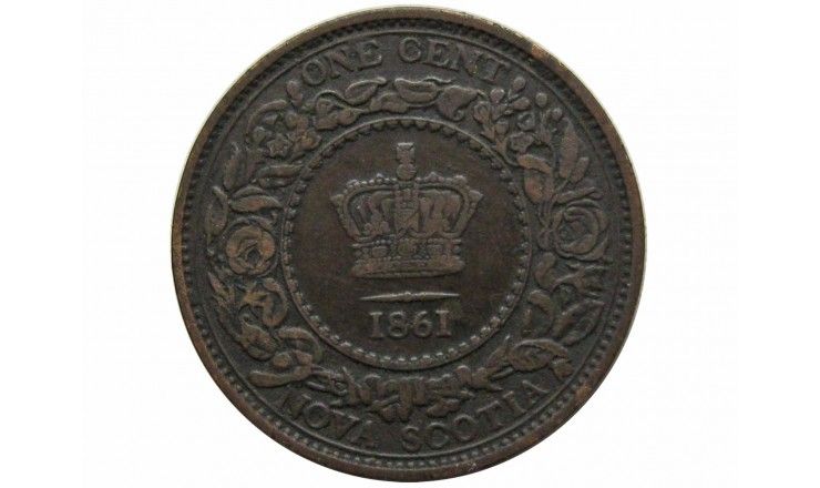 Канада (Nova Scotia) 1 цент 1861 г.