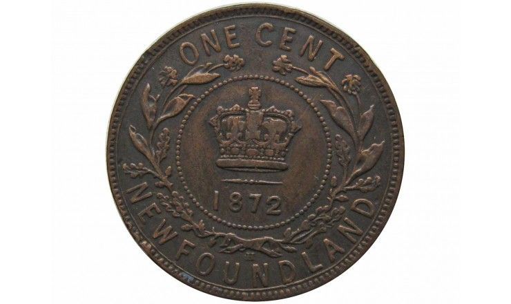 Ньюфаундленд 1 цент 1872 г.