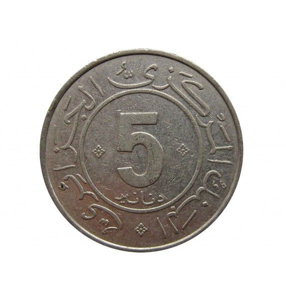 Алжир 5 динар 1984 г. (30 лет Алжирской революции)