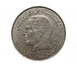 Тунис 1/2 динара 1968 г.