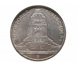 Саксония 3 марки 1913 г. (100 лет Битве народов)