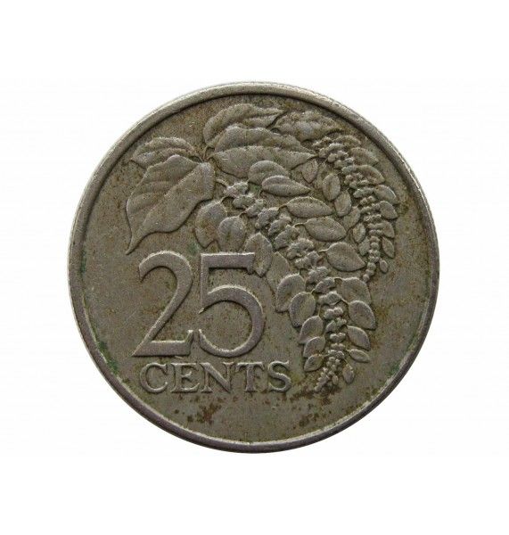 Тринидад и Тобаго 25 центов 1979 г.