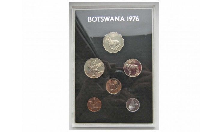 Ботсвана годовой набор (proof) 1976 г.