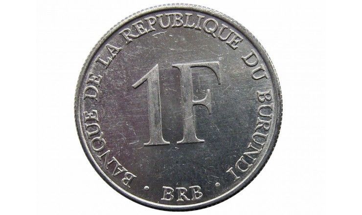Бурунди 1 франк 1980 г.
