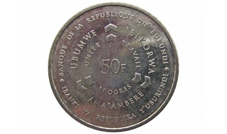 Бурунди 50 франков 2011 г.