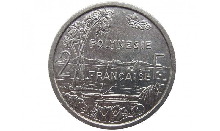 Французская Полинезия 2 франка 1999 г.