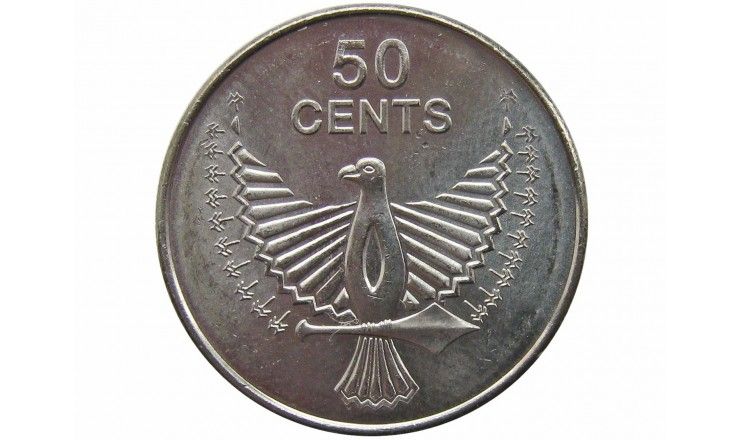 Соломоновы острова 50 центов 2012 г.