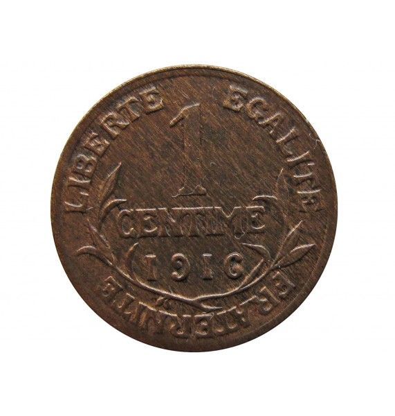 Франция 1 сантим 1916 г.