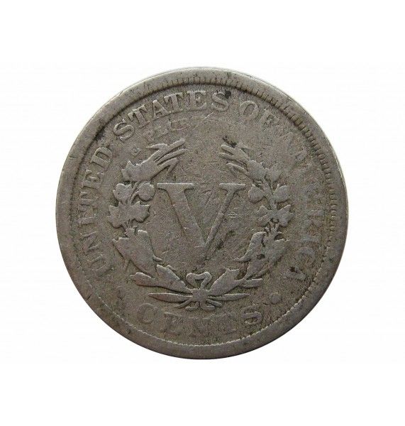США 5 центов 1906 г.