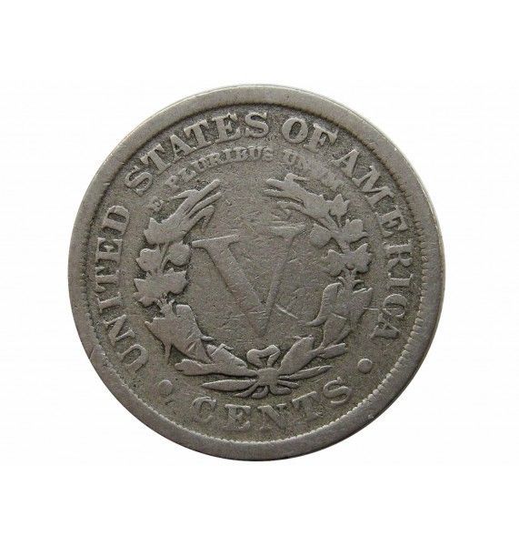 США 5 центов 1910 г.