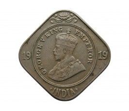 Индия 2 анны 1919 г.