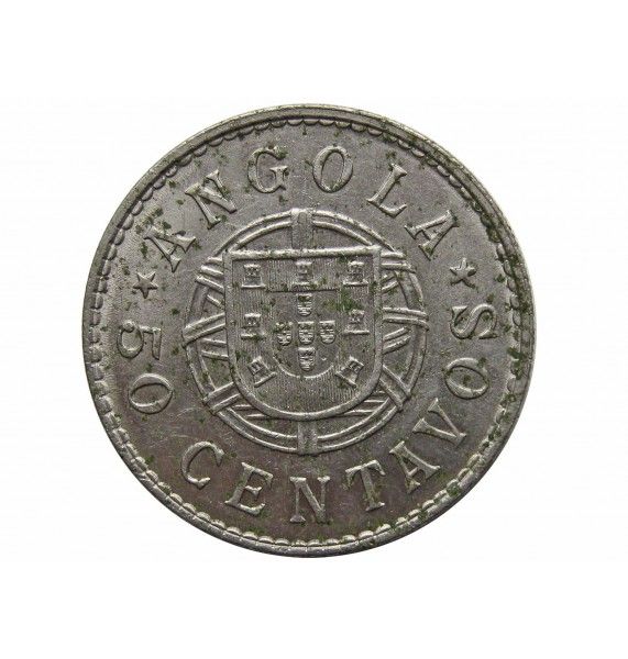 Ангола 50 сентаво 1923 г.