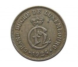 Люксембург 10 сантимов 1924 г.