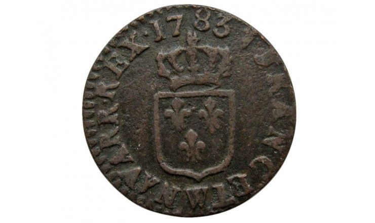 Франция 1 лиард 1783 г. W