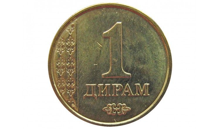 Таджикистан 1 дирам 2011 г.