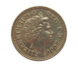 Великобритания 1 фунт 2000 г.