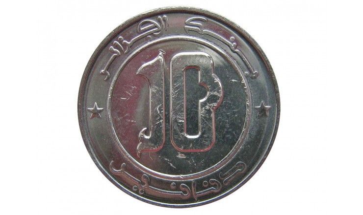 Алжир 10 динар 2018 г.