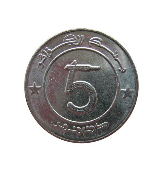 Алжир 5 динар 2019 г.