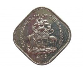 Багамы 15 центов 2005 г.