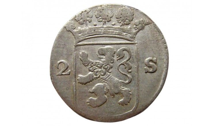 Голландия 2 стивера 1769 г.