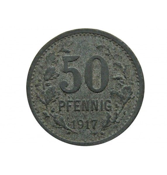 Унна 50 пфеннигов 1917 г.