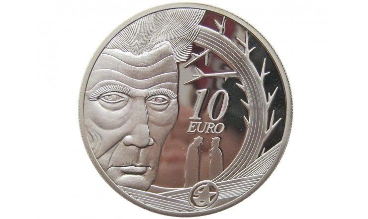 Ирландия 10 евро 2006 г. (100 лет со дня рождения Сэмюэля Беккета)