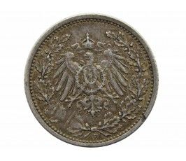 Германия 1/2 марки 1906 г. F