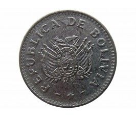 Боливия 10 сентаво 1991 г.