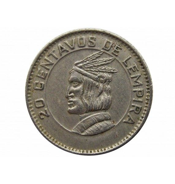 Гондурас 20 сентаво 1973 г.