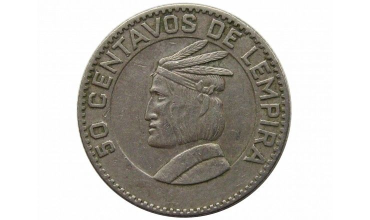 Гондурас 50 сентаво 1967 г. 