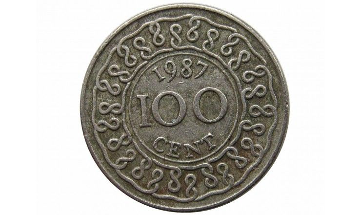 Суринам 100 центов 1987 г.