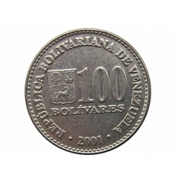Венесуэла 100 боливар 2001 г.