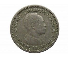 Гана 6 пенсов 1958 г.