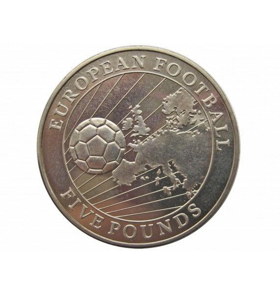 Гернси 5 фунтов 1996 г. (Чемпионат Европы по футболу 1996 г.)