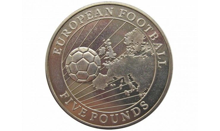 Гернси 5 фунтов 1996 г. (Чемпионат Европы по футболу 1996 г.)