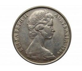Австралия 20 центов 1966 г.
