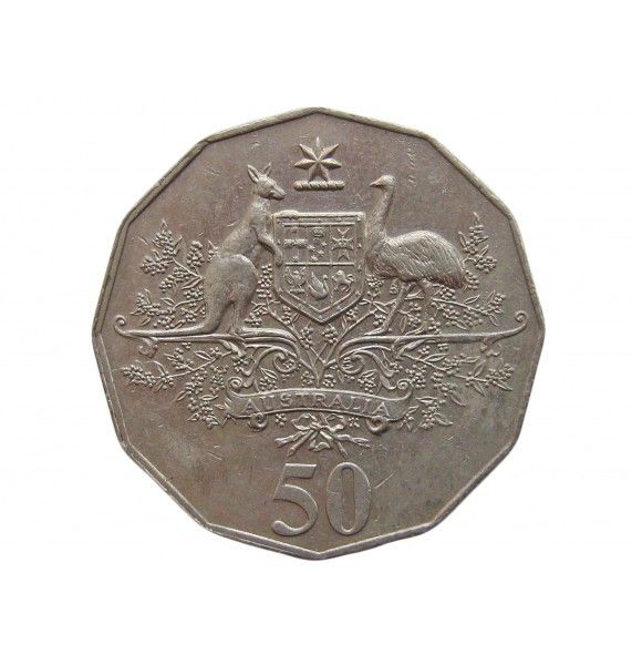 Австралия 50 центов 2001 г. (Столетие Федерации - Австралия)