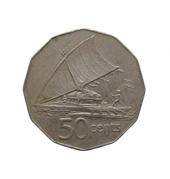 Фиджи 50 центов 1976 г.