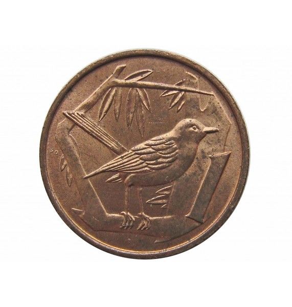 Каймановы острова 1 цент 1972 г.