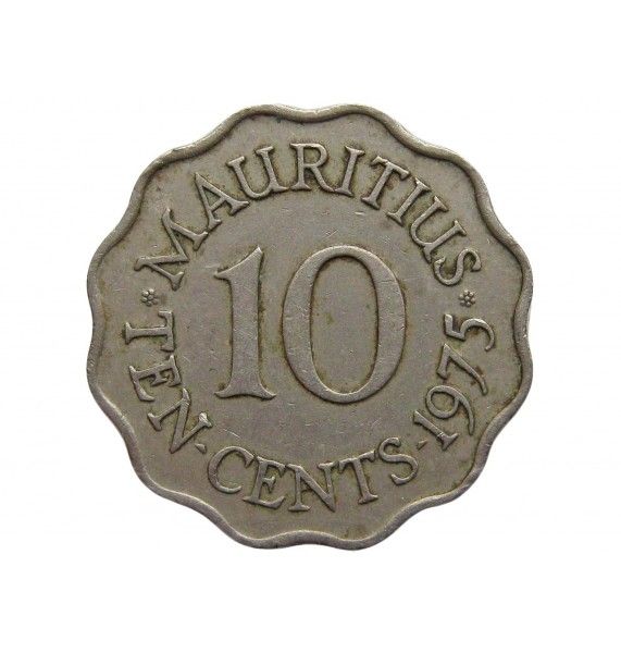 Маврикий 10 центов 1975 г.