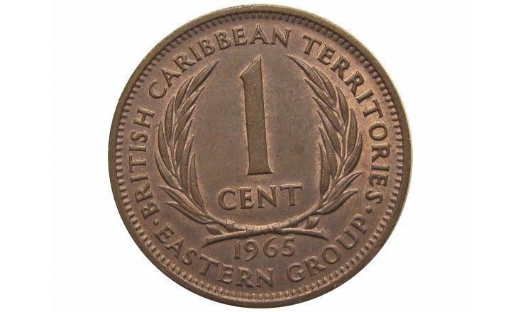 Восточно-Карибские территории 1 цент 1965 г.