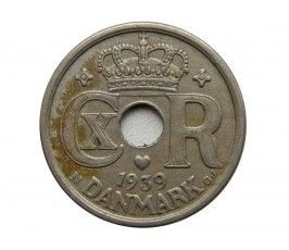 Дания 25 эре 1939 г.