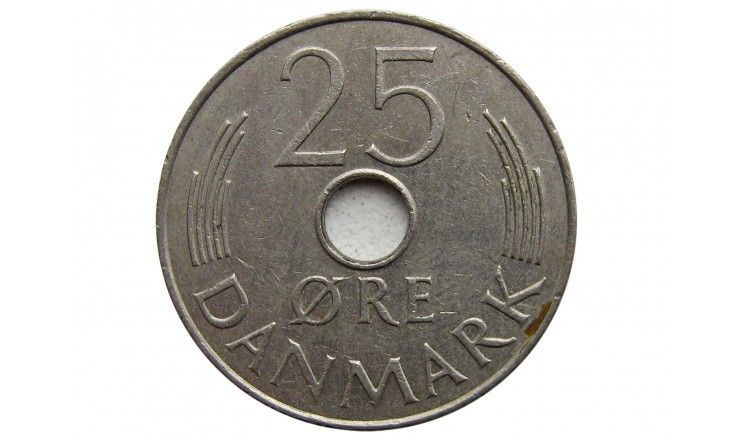 Дания 25 эре 1976 г.