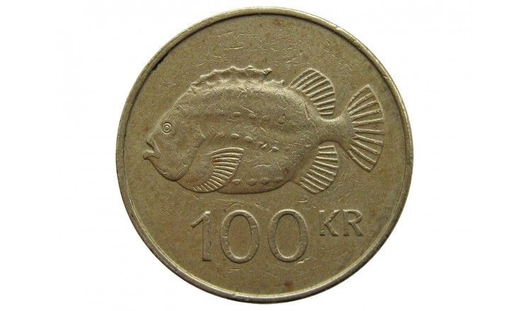 Исландия 100 крон 1995 г.